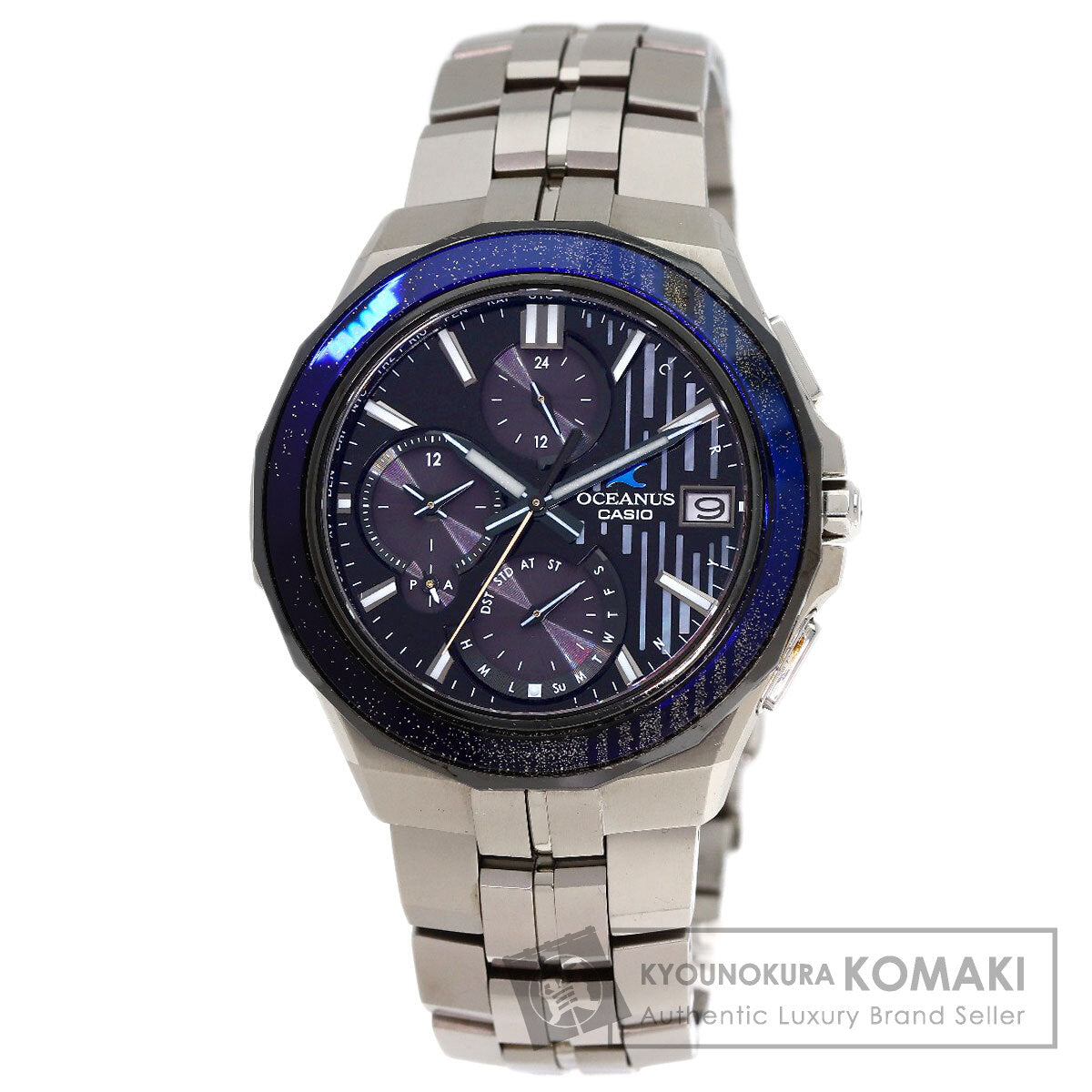 CASIO Oceanus Manta Maki-e Limited Edition of 1200 pieces worldwide Watches OCW-S5000MB-1AJF Titanium/Titanium mens