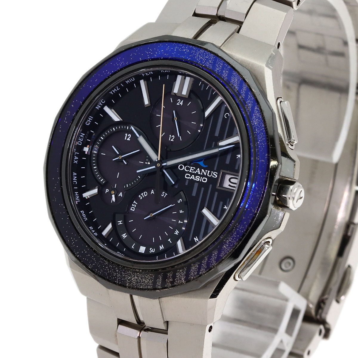 CASIO Oceanus Manta Maki-e Limited Edition of 1200 pieces worldwide Watches OCW-S5000MB-1AJF Titanium/Titanium mens