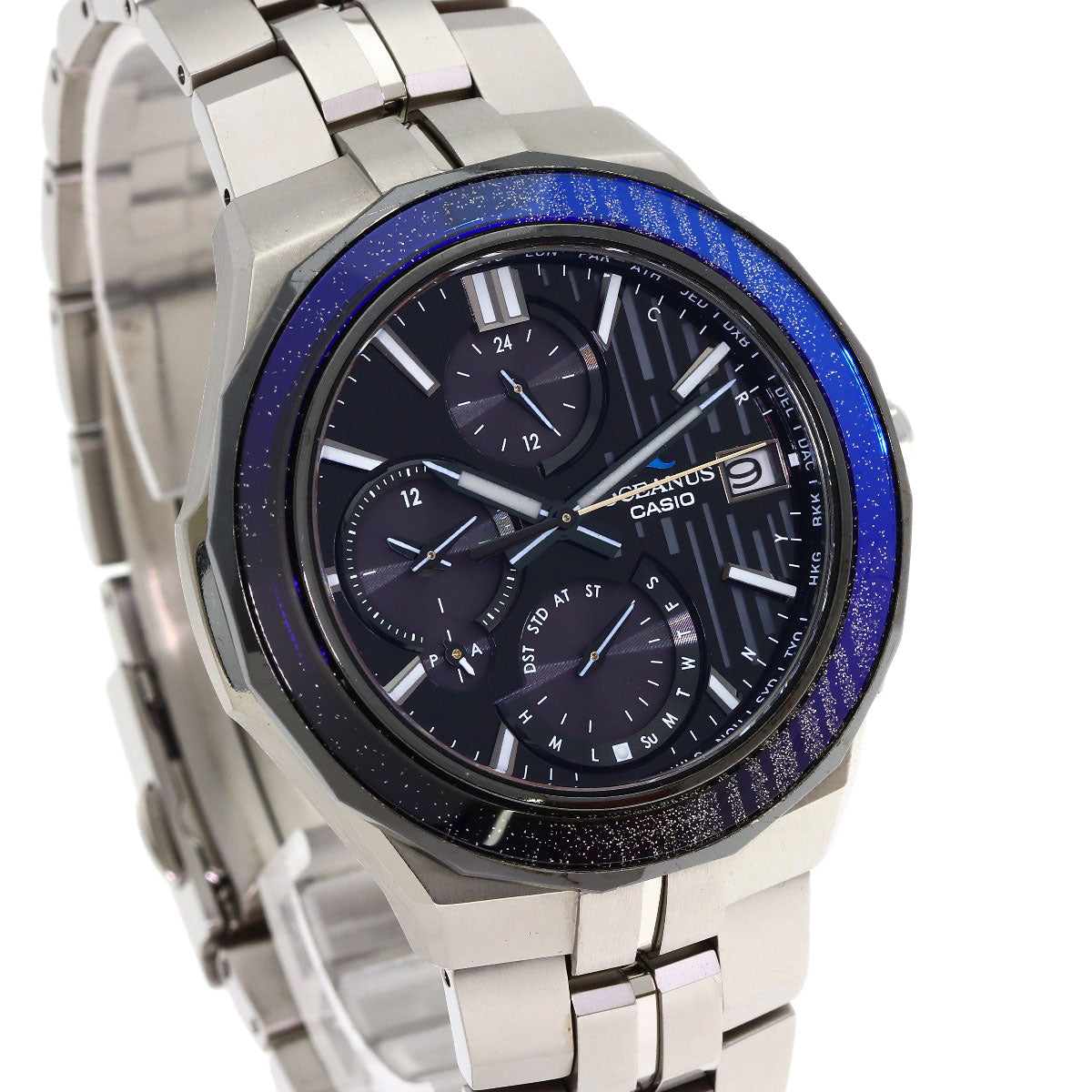 CASIO Oceanus Manta Maki-e Limited Edition of 1200 pieces worldwide Watches OCW-S5000MB-1AJF Titanium/Titanium mens