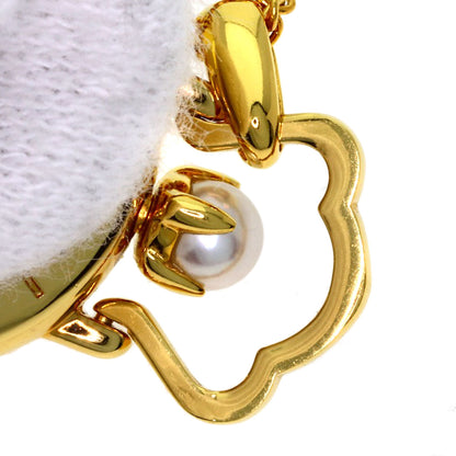 MIKIMOTO Pearl Pearl Pendant Watch Watches Gold Plated Ladies