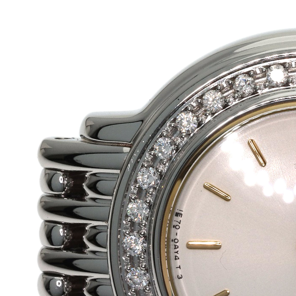 SEIKO CREDOR DiamondBezel Watches 1E70-0AW0 Stainless Steel/Stainless Steel Ladies