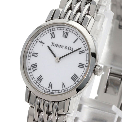 TIFFANY&Co. Classic Roman numeral index Watches L151 Stainless Steel/Stainless Steel Ladies