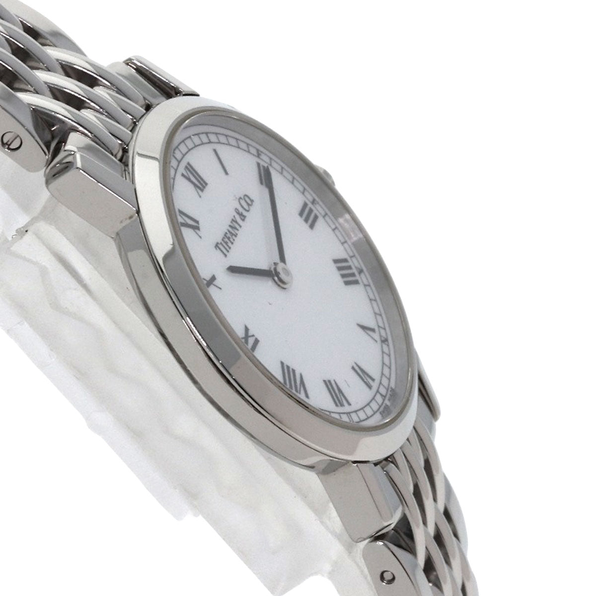 TIFFANY&Co. Classic Roman numeral index Watches L151 Stainless Steel/Stainless Steel Ladies