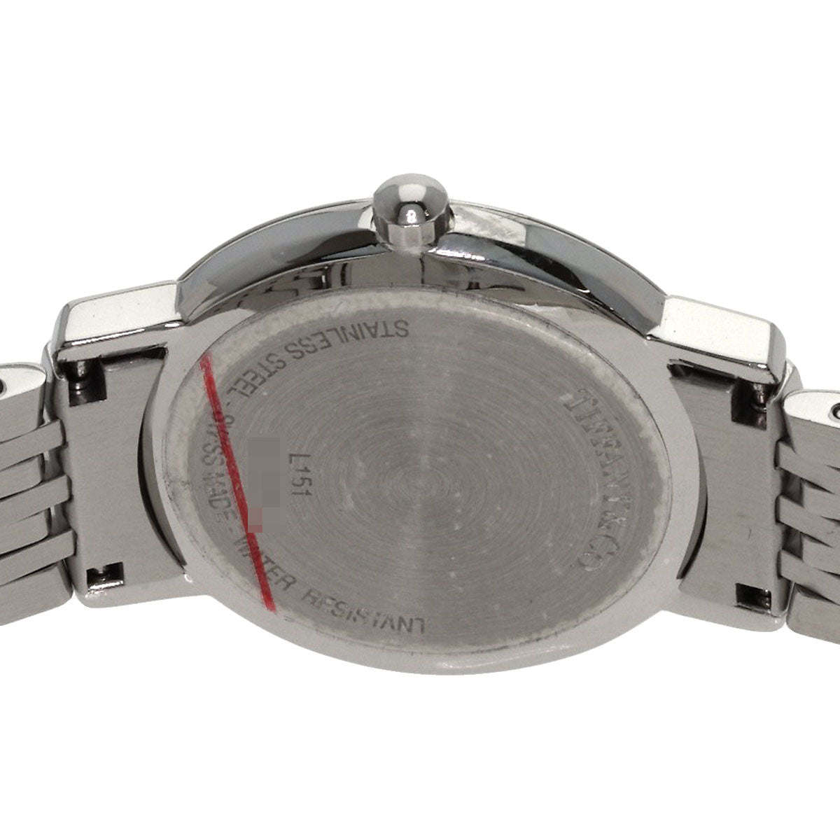 TIFFANY&Co. Classic Roman numeral index Watches L151 Stainless Steel/Stainless Steel Ladies