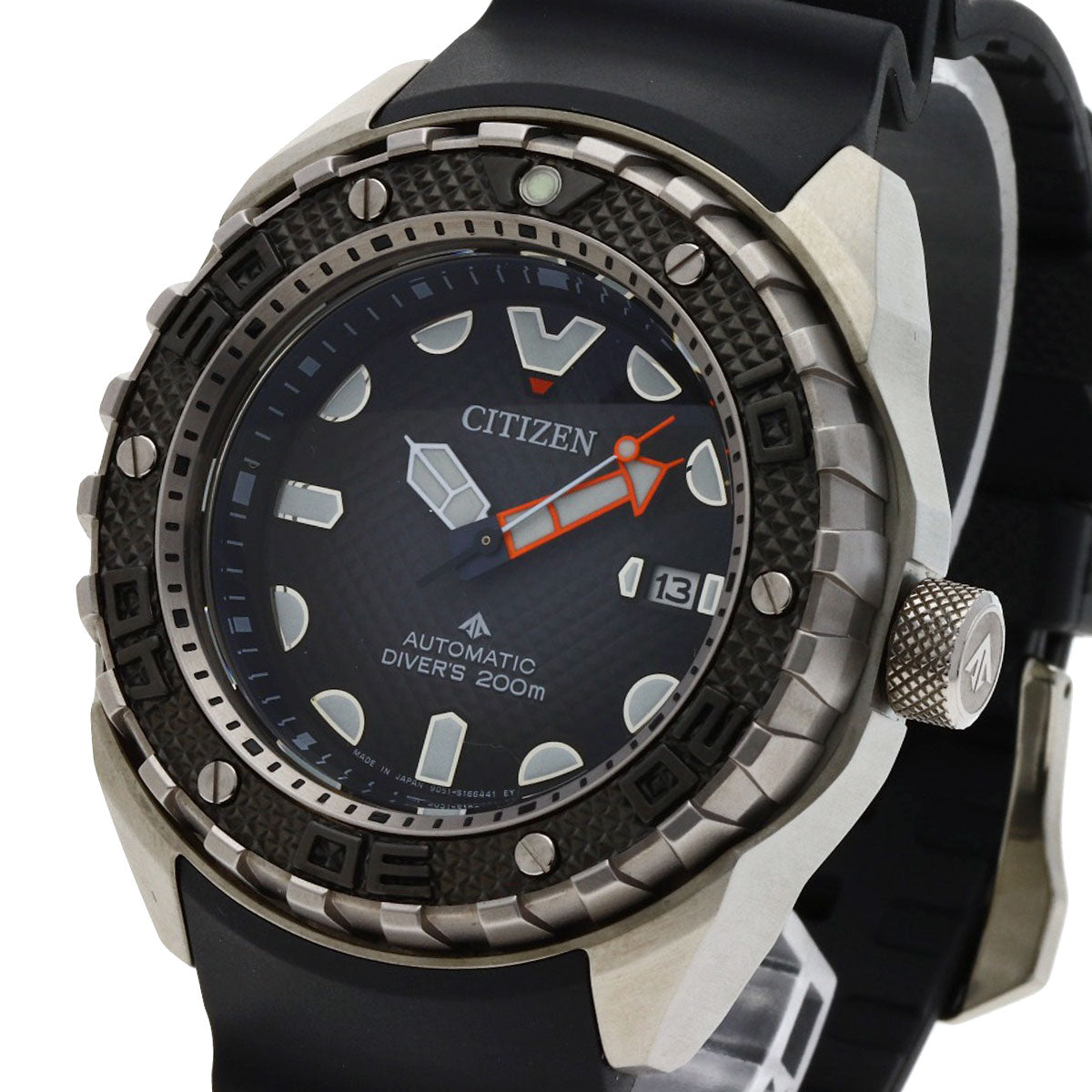 CITIZEN promaster mechanical diver Watches NB6004-08E Titanium/Rubber mens