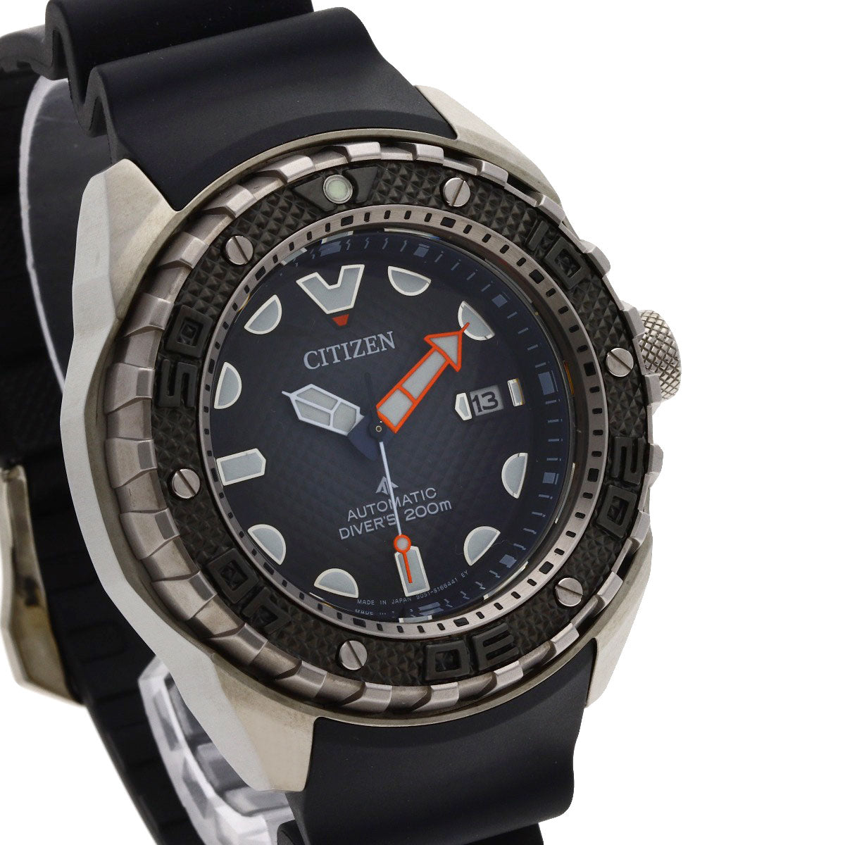 CITIZEN promaster mechanical diver Watches NB6004-08E Titanium/Rubber mens