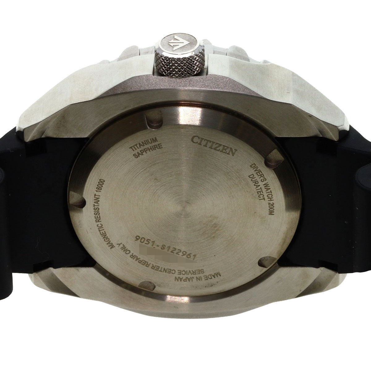 CITIZEN promaster mechanical diver Watches NB6004-08E Titanium/Rubber mens