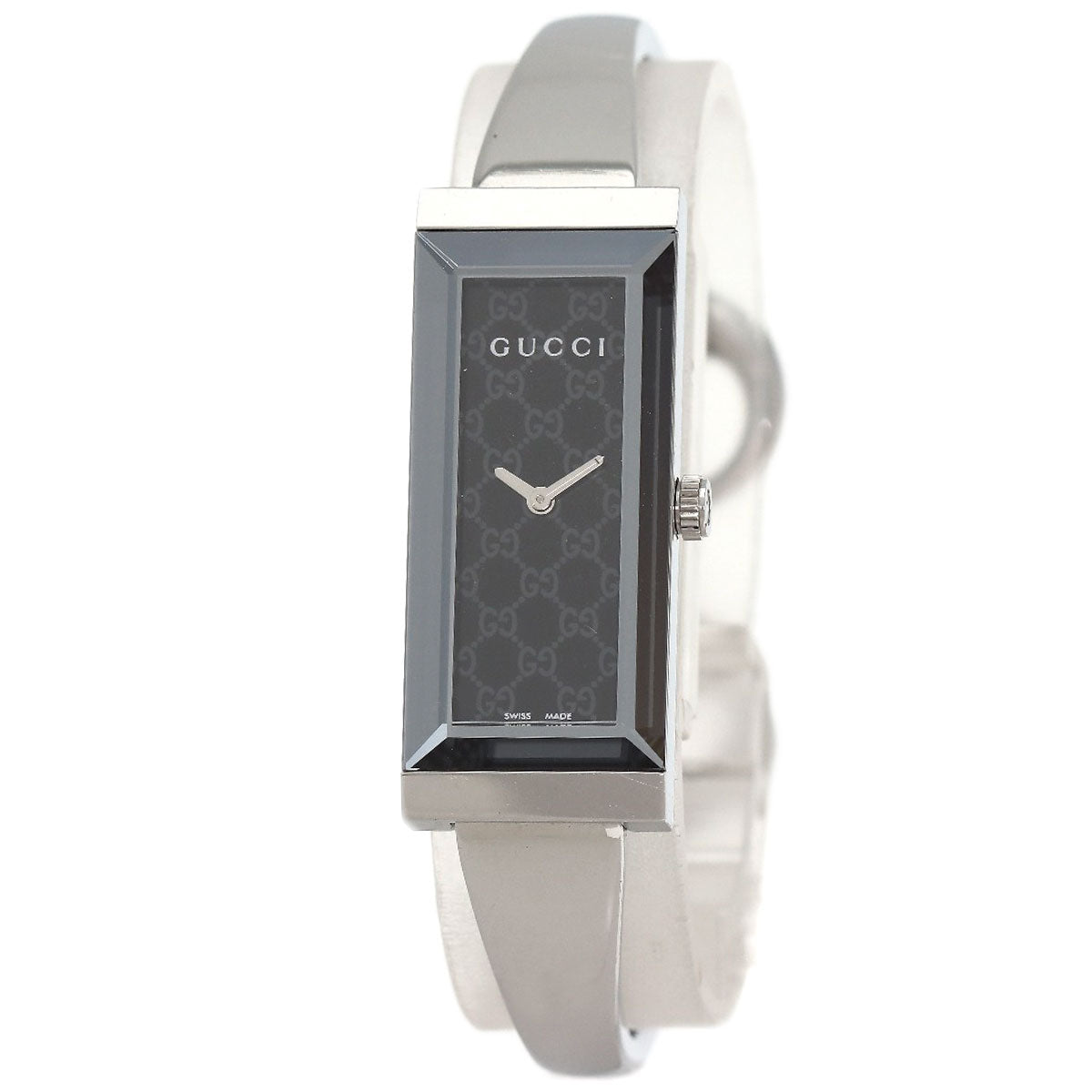 GUCCI Square face Watches 127.5 Stainless Steel/Stainless Steel Ladies
