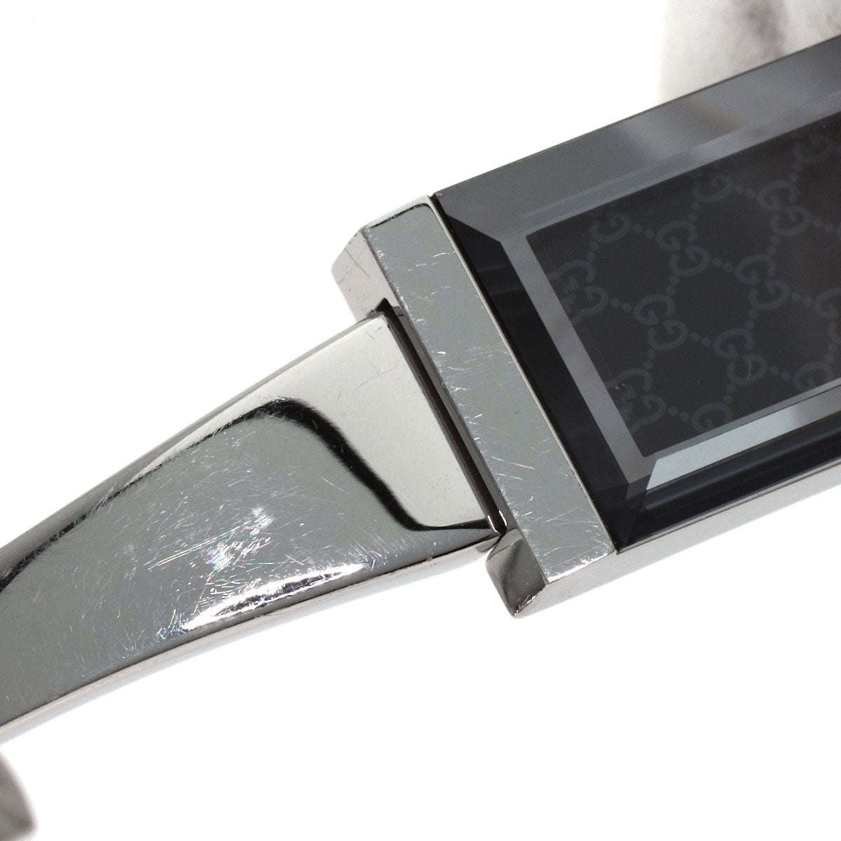 GUCCI Square face Watches 127.5 Stainless Steel/Stainless Steel Ladies