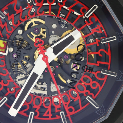 CORUM Admiral's 45 Skeleton, Limited Edition of 288 Pieces Worldwide Watches 082.406.95 F371 NO10 Titanium/Rubber mens