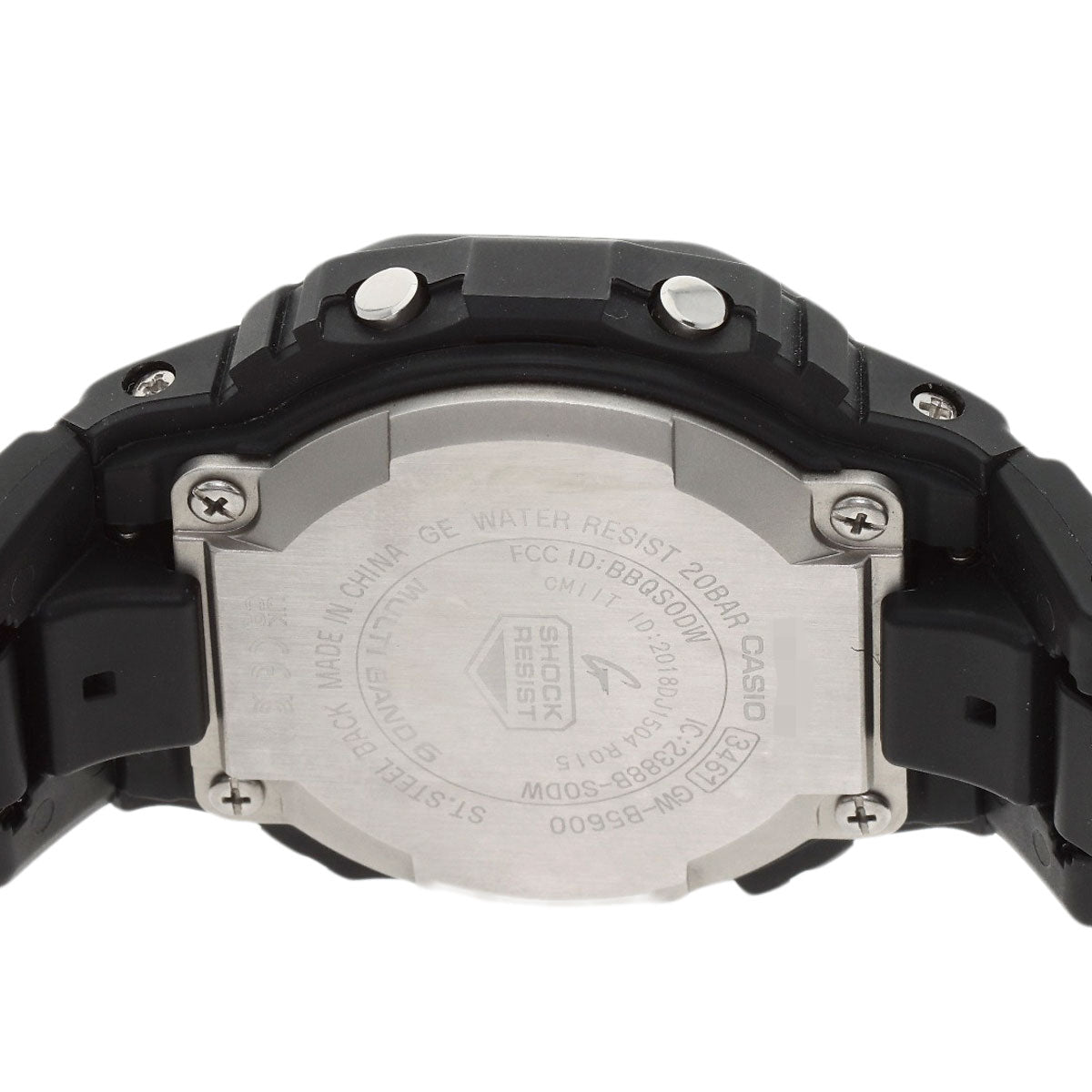 CASIO G-Shock 5600 Watches QW-B5600BC-1BJF resin/resin mens