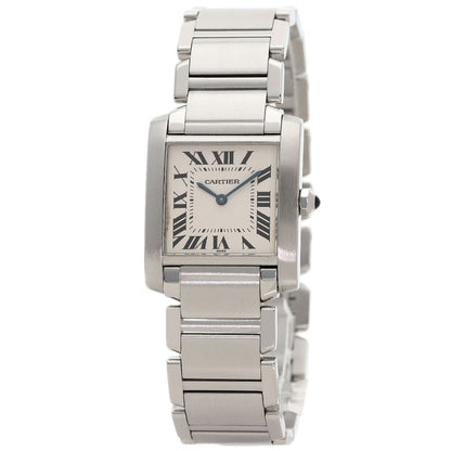 CARTIER Tank francais Watches W51003Q3 Stainless Steel/Stainless Steel Boys