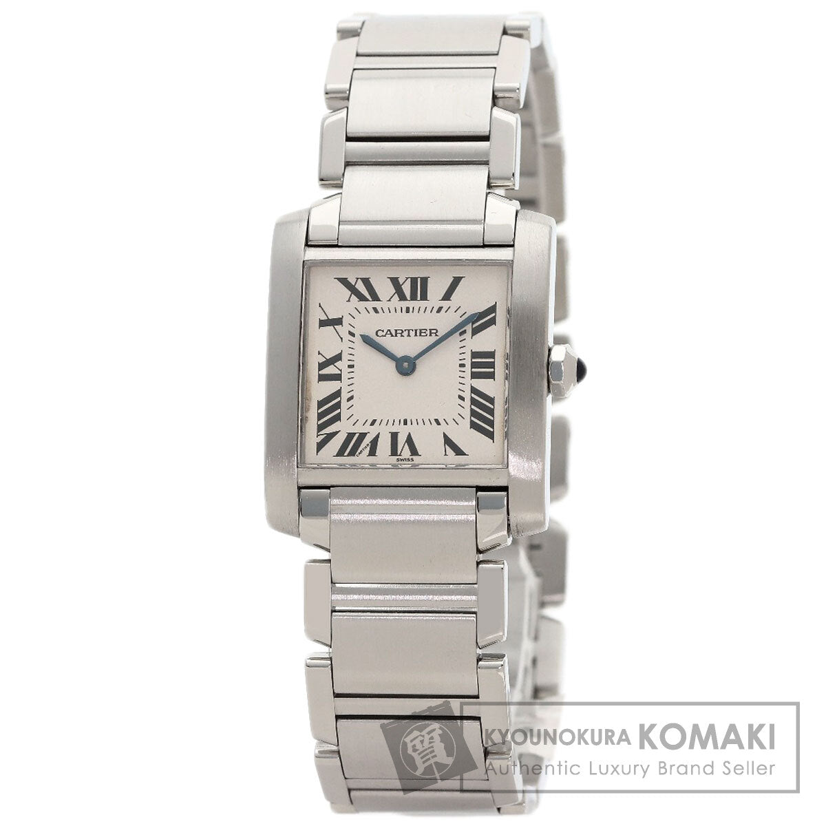 CARTIER Tank francais Watches W51003Q3 Stainless Steel/Stainless Steel Boys