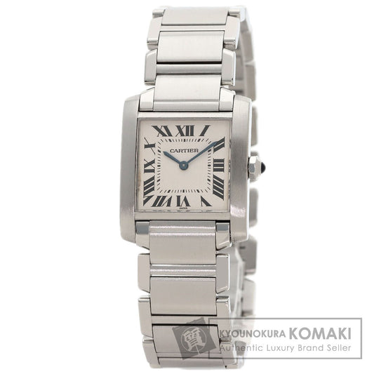 CARTIER Tank francais Watches W51003Q3 Stainless Steel/Stainless Steel Boys