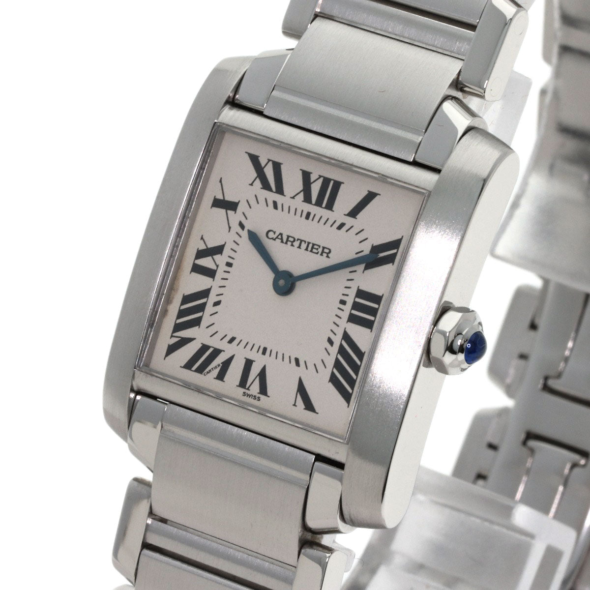 CARTIER Tank francais Watches W51003Q3 Stainless Steel/Stainless Steel Boys