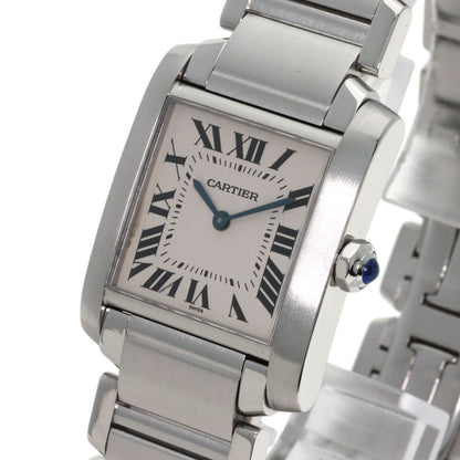 CARTIER Tank francais Watches W51003Q3 Stainless Steel/Stainless Steel Boys