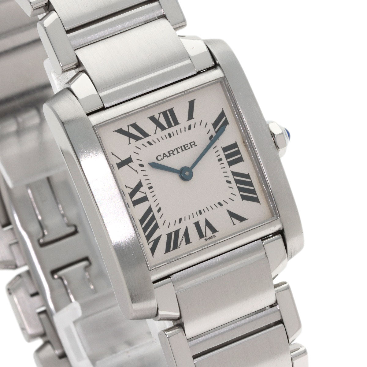 CARTIER Tank francais Watches W51003Q3 Stainless Steel/Stainless Steel Boys
