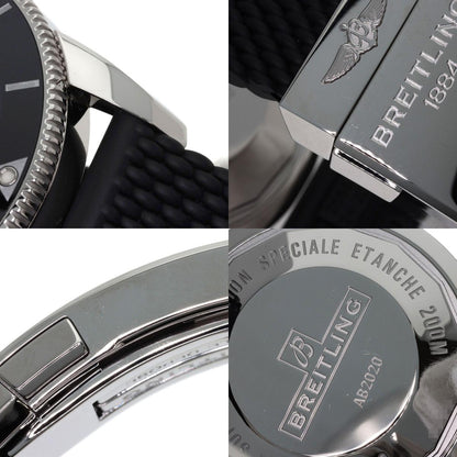 BREITLING Super Ocean Heritage 42 Watches AB2020 Stainless Steel/Rubber mens