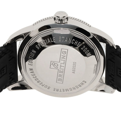 BREITLING Super Ocean Heritage 42 Watches AB2020 Stainless Steel/Rubber mens