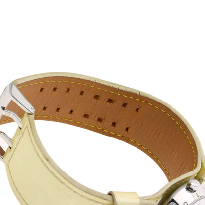 LOUIS VUITTON Tambour Watches Q121C Stainless Steel/Enamel Ladies