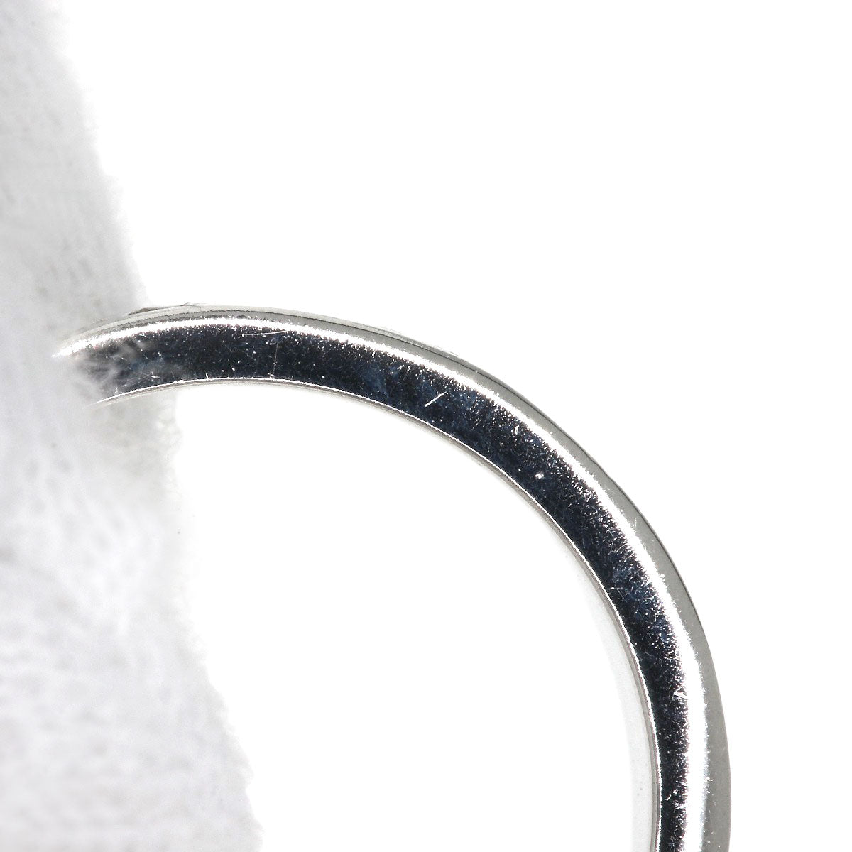 TIFFANY&Co. Atlas narrow Ring Silver Ladies [Used]