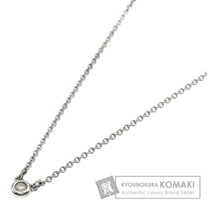TIFFANY&Co. By The Yard Diamond Necklace Silver Ladies [Used]