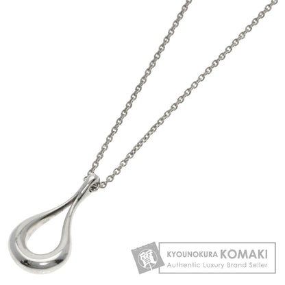 TIFFANY&Co. open teardrop Necklace Silver Ladies [Used]