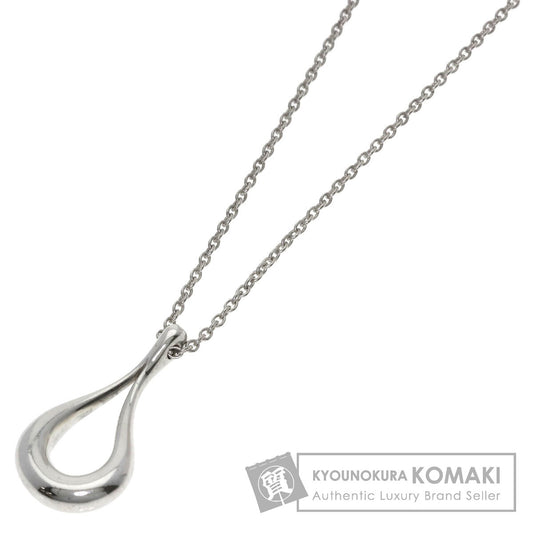 TIFFANY&Co. open teardrop Necklace Silver Ladies [Used]