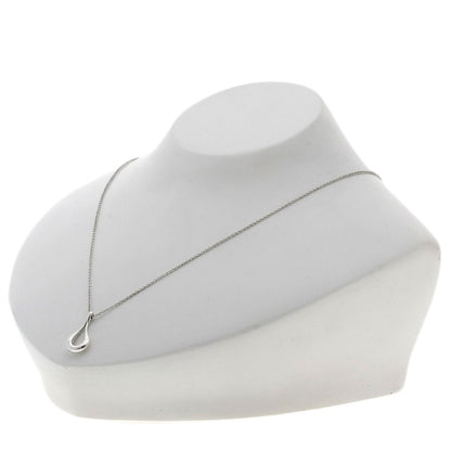 TIFFANY&Co. open teardrop Necklace Silver Ladies [Used]