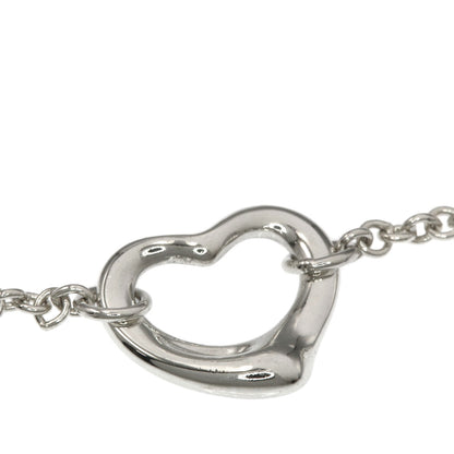 TIFFANY&Co. 5P open heart Bracelet Silver Ladies [Used]