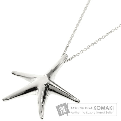 TIFFANY&Co. Star fish Necklace Silver Ladies [Used]