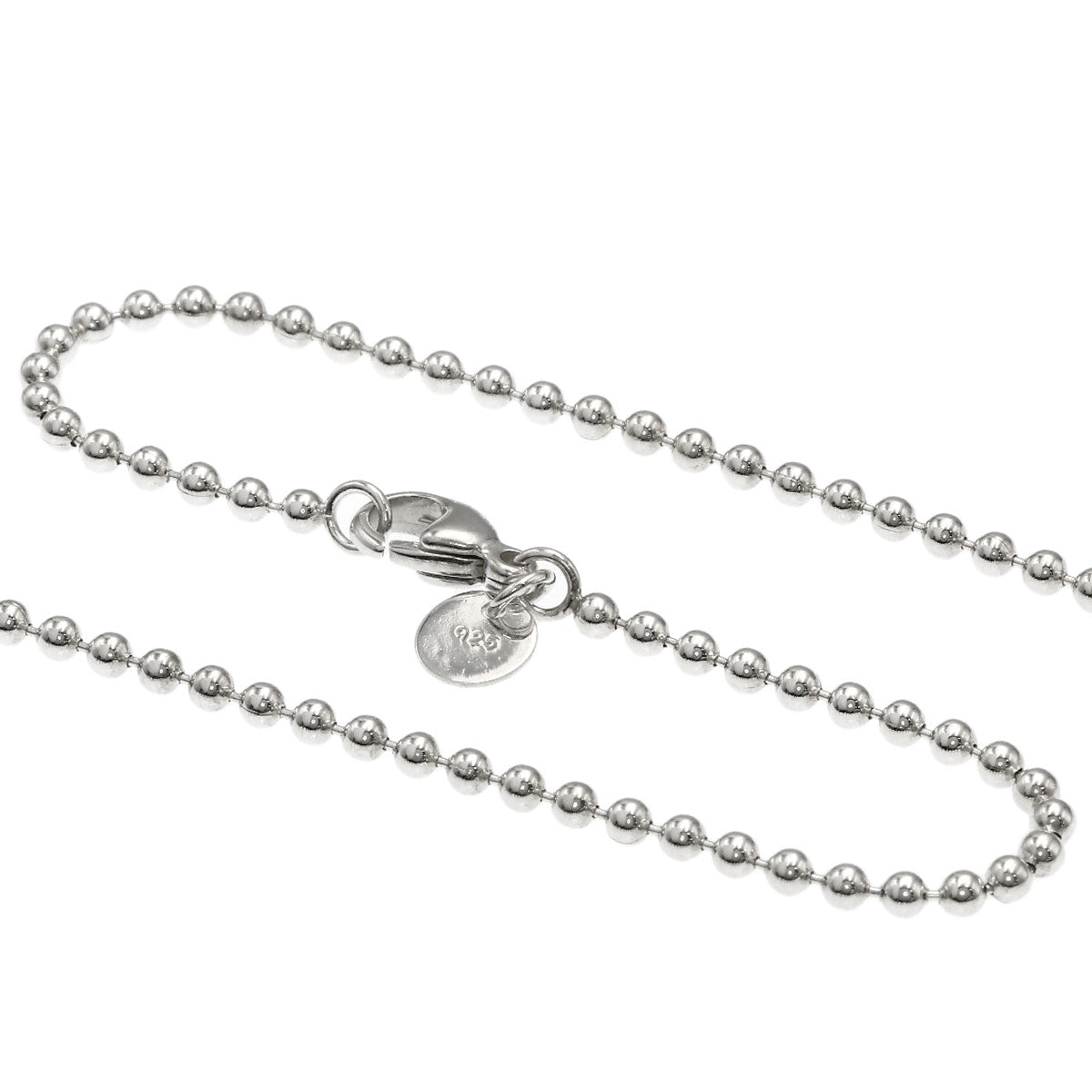TIFFANY&Co. Return to oval tag Necklace Silver Ladies [Used]