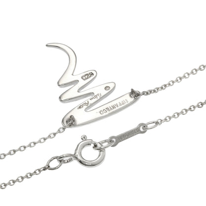 TIFFANY&Co. Scribble Necklace Silver Ladies [Used]