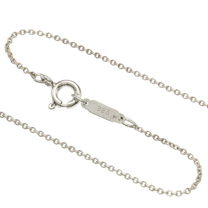 TIFFANY&Co. ribbon Necklace Silver Ladies [Used]