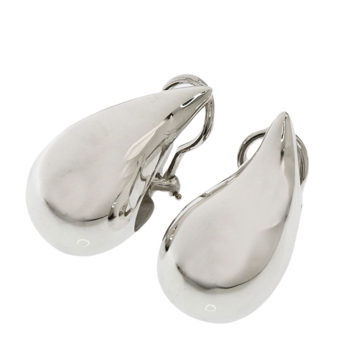 TIFFANY&Co. teardrop Earring Silver Ladies [Used]