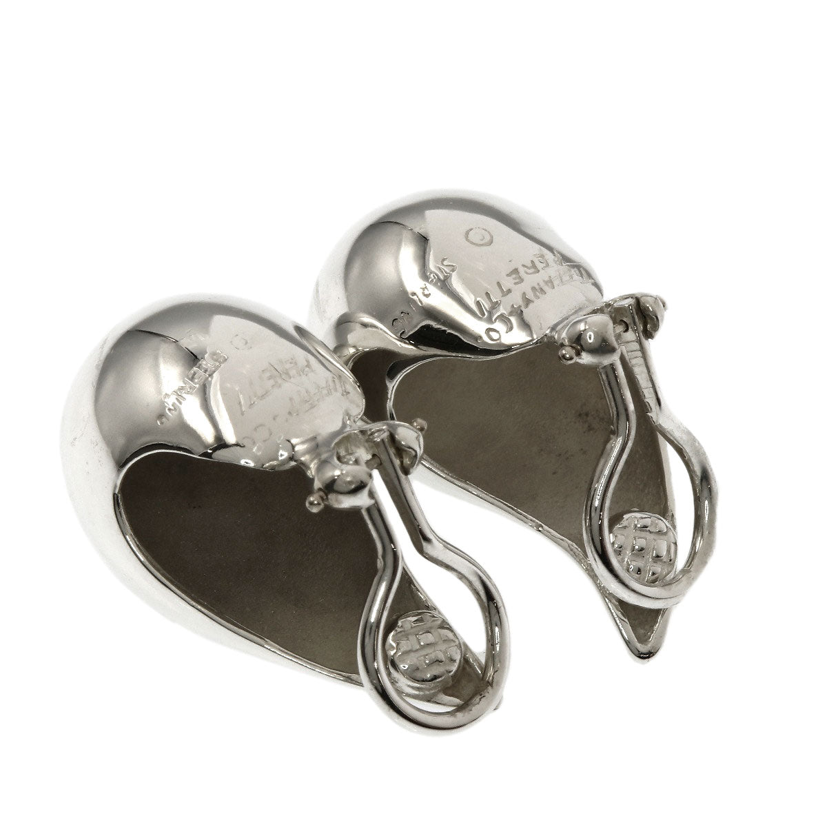 TIFFANY&Co. teardrop Earring Silver Ladies [Used]