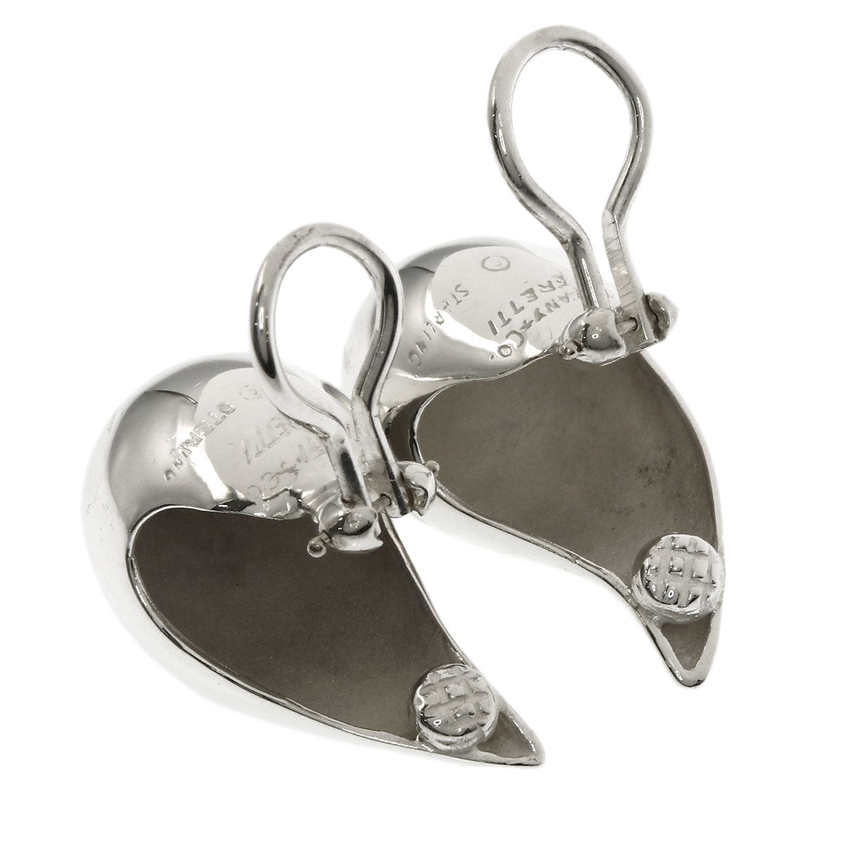 TIFFANY&Co. teardrop Earring Silver Ladies [Used]