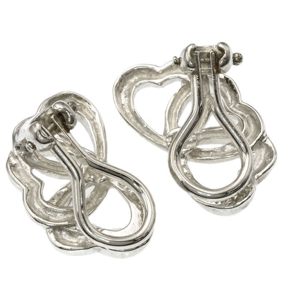 TIFFANY&Co. Triple heart Earring Silver Ladies [Used]