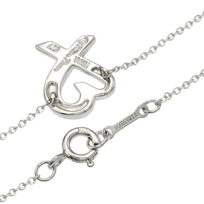 TIFFANY&Co. Loving heart Necklace Silver Ladies [Used]