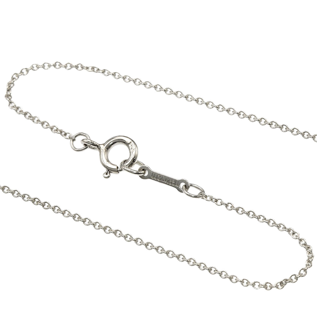 TIFFANY&Co. Loving heart Necklace Silver Ladies [Used]