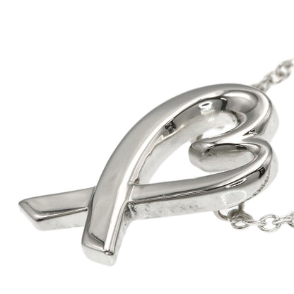 TIFFANY&Co. Loving heart Necklace Silver Ladies [Used]