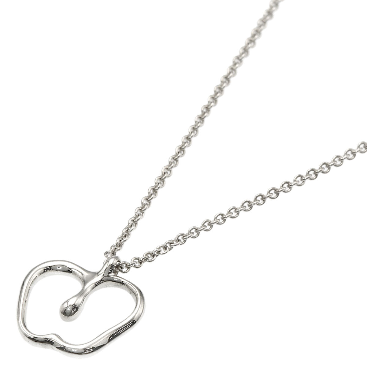 TIFFANY&Co. Apple Necklace Silver Ladies [Used]