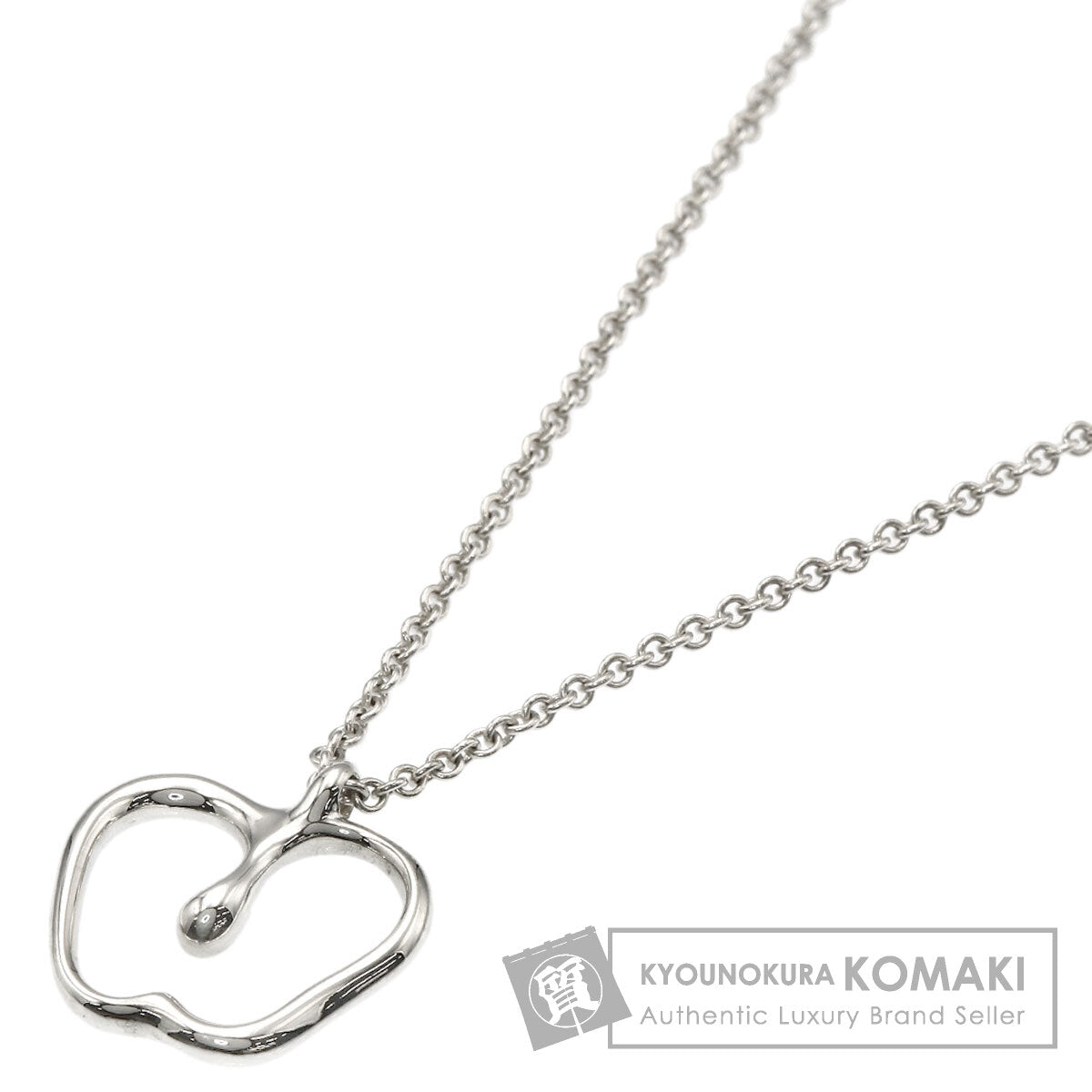 TIFFANY&Co. Apple Necklace Silver Ladies [Used]