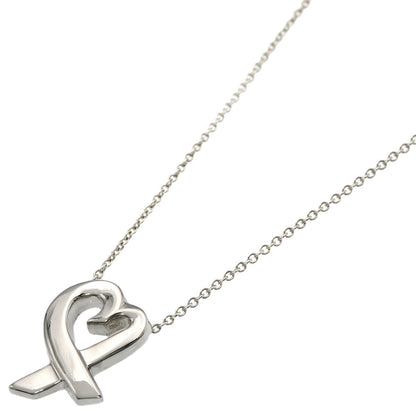 TIFFANY&Co. Loving Heart Necklace Silver Ladies [Used]