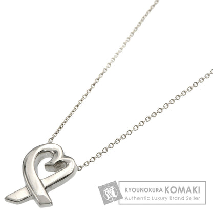 TIFFANY&Co. Loving Heart Necklace Silver Ladies [Used]