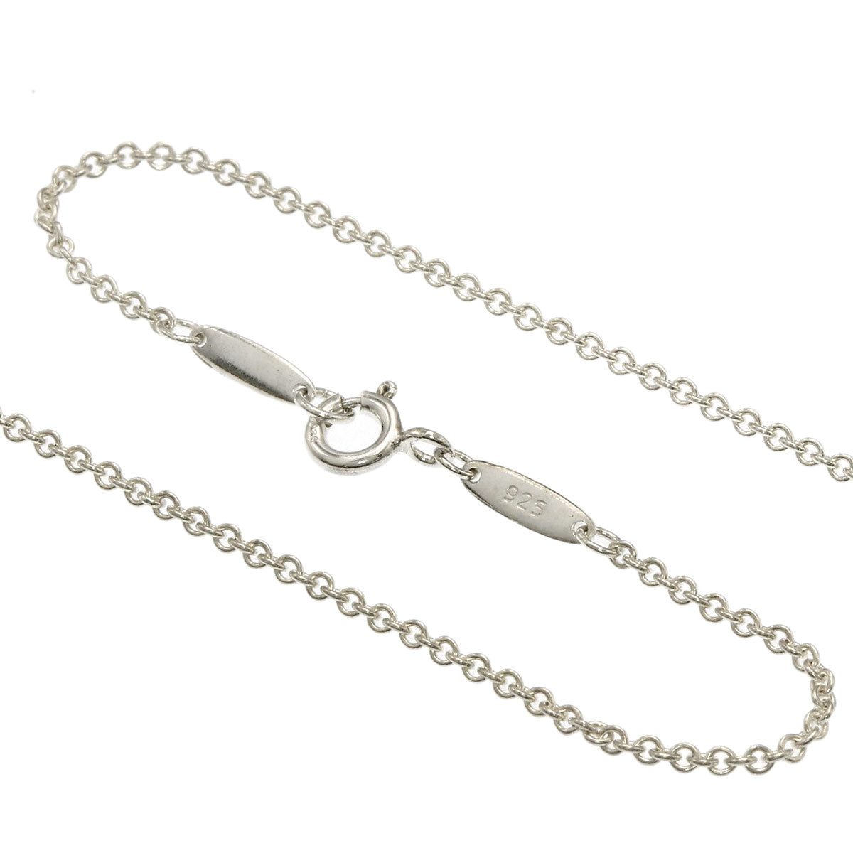 TIFFANY&Co. Open cross Necklace Silver Ladies [Used]
