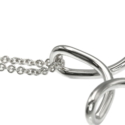 TIFFANY&Co. Open cross Necklace Silver Ladies [Used]