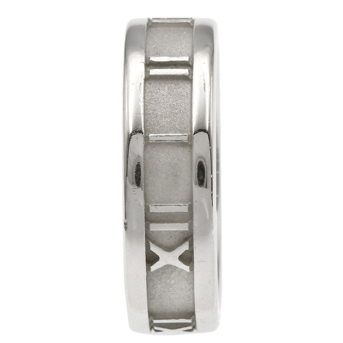 TIFFANY&Co. Atlas Ring Silver Ladies [Used]