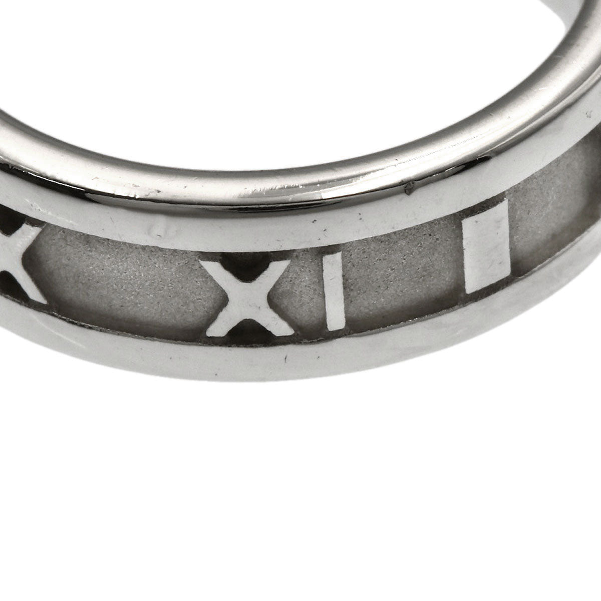 TIFFANY&Co. Atlas Ring Silver Ladies [Used]