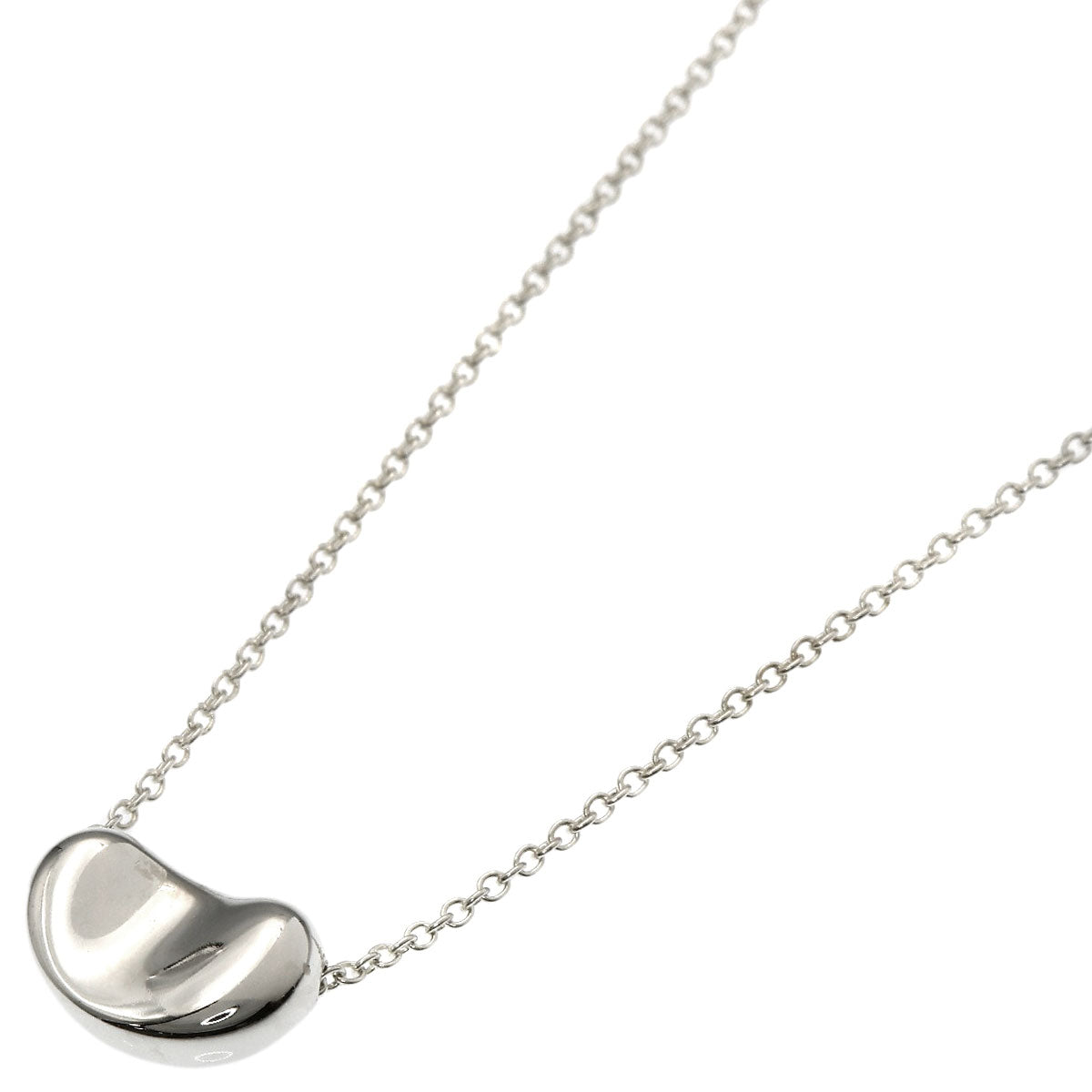 TIFFANY&Co. Bean Necklace Silver Ladies [Used]